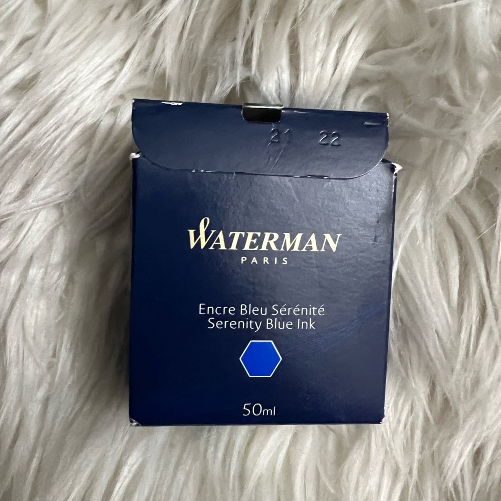 Waterman Fountain Pen ink